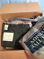 Large box of new pants 
St John's Bay,