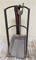 Large Primitive Scoop on Stand.