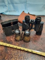 2- old binoculars