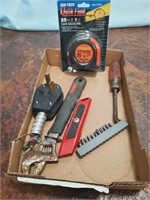 Tools and tape measure