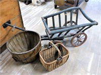 Primitive Cart and Baskets Selection.