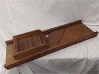 Vintage Kraut Cutter w/ Tray and Press
