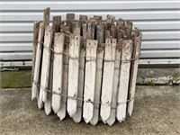 Used Picket Fence Posts - Project