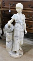 Fine A. Trefoloni Marble Statue.