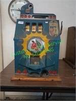 Vintage 1910 Nickel Slot Machine