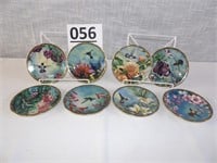 (8) Hummingbird Collector's Plates