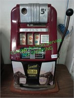 Vintage Mills Nickel Slot Machine