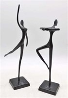 Bodrul Khalique Metal Ballet Figures.