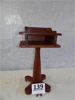 Telephone Stand w/ Rotary Phone