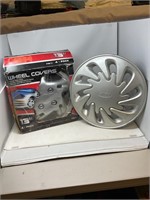 4-13” & 1 Ford Wheel Covers (Rims)