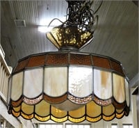 Stained Glass Light Fixture.