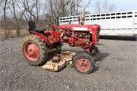 Farmall 130 with Finish Mower (Does Not Run)