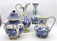 Hand Painted Blue Delft Selection.