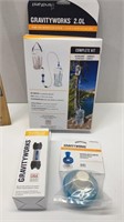 Gravityworks 2.0L water filter accessories