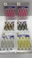 XZONE SWAMMER FISHING LURE LOT