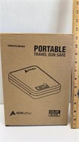 Portable travel gun safe