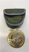 Orvis No.88 fly fishing reel in case