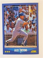ALEX TREVINO 1988 SCORE CARD