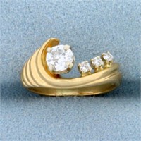 Antique 1/2ct TW Old European Cut Diamond Ring in
