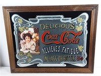 SÉLECT1 - Affiche encadrée Coca-Cola vintage