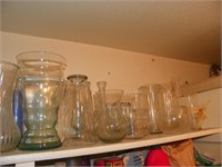 Misc Flower vases/tins lot