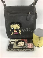 Sacoche et porte-monnaie Betty Boop