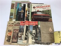 Magazines vtg de véhicules dont Pontiac 1970