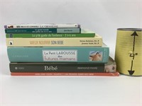 Ensemble livres et DVD instructifs naissance bébé