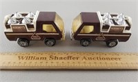 2ct Vintage Buddy L Hersheys Chocolate Trucks