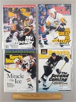 4ct 1980s/90s Mario Lemiuex SI Magazines