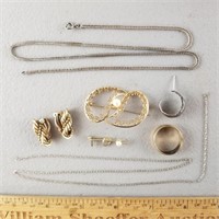Gold Filled & Sterling Jewelry Lot