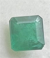 Natural Zambian Forest Green Emerald 3.00 Cts