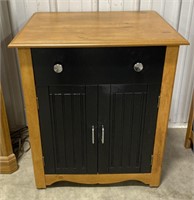 (AY) 
Wooden Storage Cabinet with Drawer