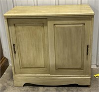 (AN) Wooden Sliding Door Cupboard (Approx