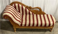 (L) 
Carved Wooden Swan Pattern Upholstered