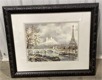(J) 
Framed Paris Print By Maurice