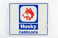 HUSKY CARDLOCK ALUMINUM SIGN