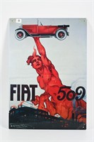 NEW FIAT 509 SST SIGN