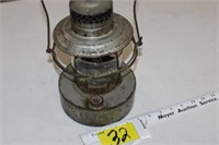 Antique lantern- Sioux Falls Gas Co.