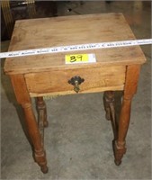 Wooden stand w/drawer