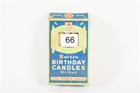 SOCONY VACUUM OIL CO BIRTHDAY CANDLES PACK - FULL