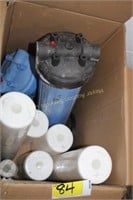water filtration system, canisters & filters