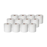 Amazon 1-Ply White Hard Roll Paper Towels  - 12