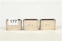 B-A STERLING MATCH COVERS