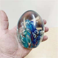 Large Hand Blown Paperweight