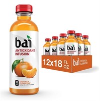 Bai Flavored Water Clementine 18 Floz (Pack of 12)