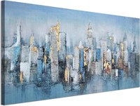 Anolyfi New York City Canvas Wall Art
