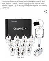 MSRP $30 Cupping Therapy Set