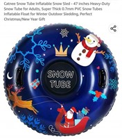 MSRP $17 Snow Tube