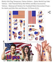 MSRP $4 USA Tattoos